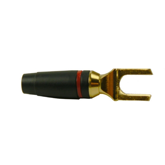 Afbeeldingen van BP013G Goldplated spade connector 8 mm