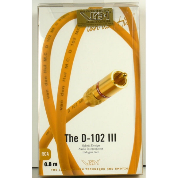 Afbeeldingen van Van den Hul, The D-102 Mk III Hybrid stereo set 80 cm