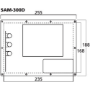 Afbeeldingen van SAM 300 D Subwoofwoofer versterker