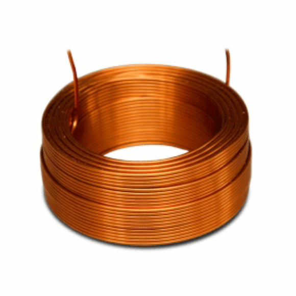 Afbeeldingen van Jantzen 0,05 mH luchtspoel, draad Ø 1 mm = 18AWG, Re=0,09 Ω