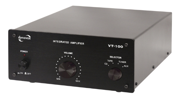 Afbeeldingen van Dynavox VT-100 stereoversterker zwart