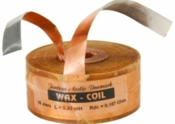 Afbeeldingen van Jantzen Wax Coil 28,000mH +/-2% 1,37Ω +/-5% 12AWG OD217 H55